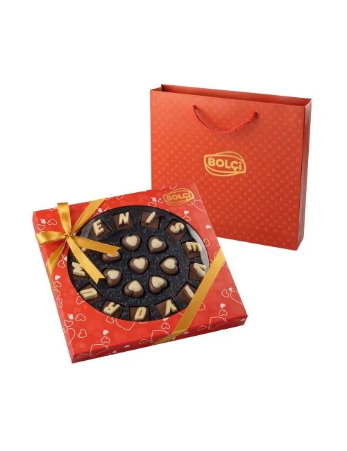 Seni seviyorum Kutu Çikolata